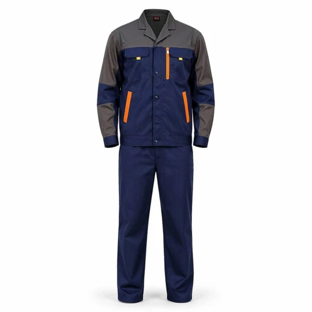 Ensemble veste + pantalon marine / gris — Vêtements de travail